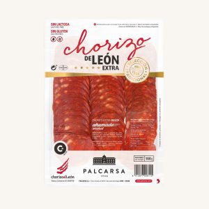 Palcarsa Chorizo from Leon dulce (sweet and smoked) extra, pre-sliced 100 gr